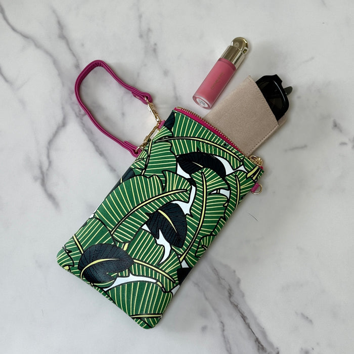 #1 Green Becky Banana Crossbody