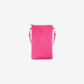 #1 Hot Pink Crossbody Wristlet, front view