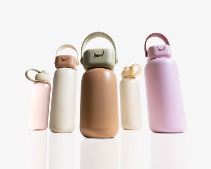 lifestyle-Pink Praline::16oz Ready-Made Flask
