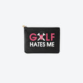 #2 Black Golf Hates Me Pouch