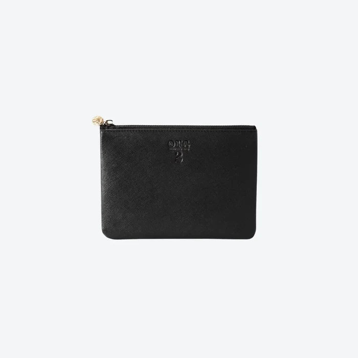 #2 Black Pouch, front view