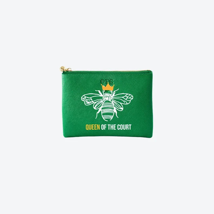 #2 Green Court Queen Pouch