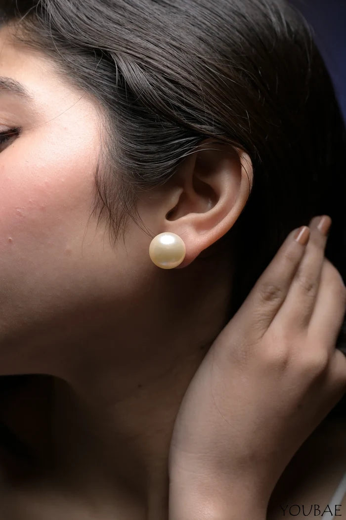 2 in 1 Pearl Studs