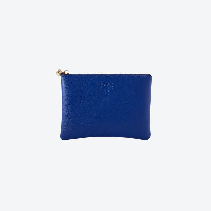 #2 Navy Pouch, front view