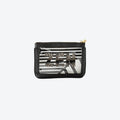 #2 Nudie Black Leopard Zen Pouch, front view