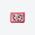 #2 Nudie Hot Pink Strawberry Pouch, front view