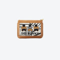 #2 Nudie Tan Ski Bunny Pouch, front view