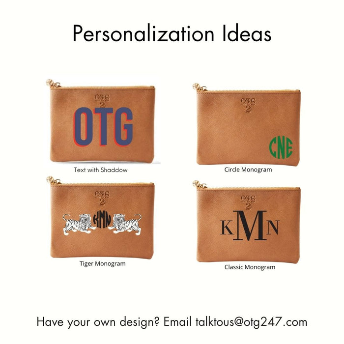 #2 Tan Pouch