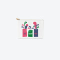 #2 White Eat Sleep Golf Pouch