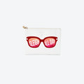 #2 White Sleigh Pouch, front view