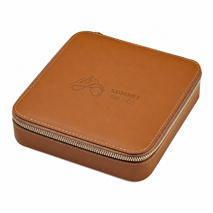 3 Piece Premium Eyewear Case - Brown