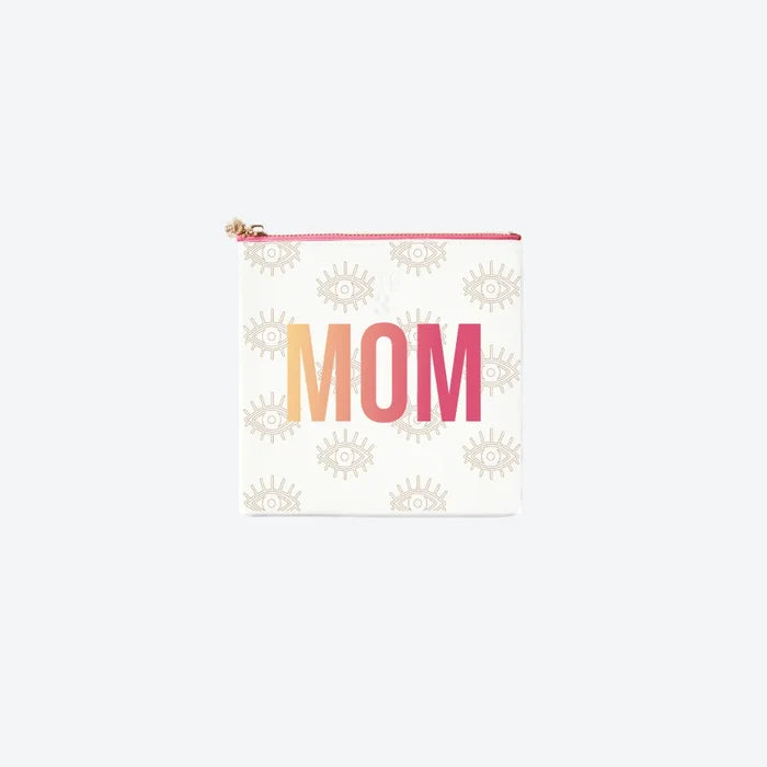 #3 Sabra Eye Mom Pouch, front view