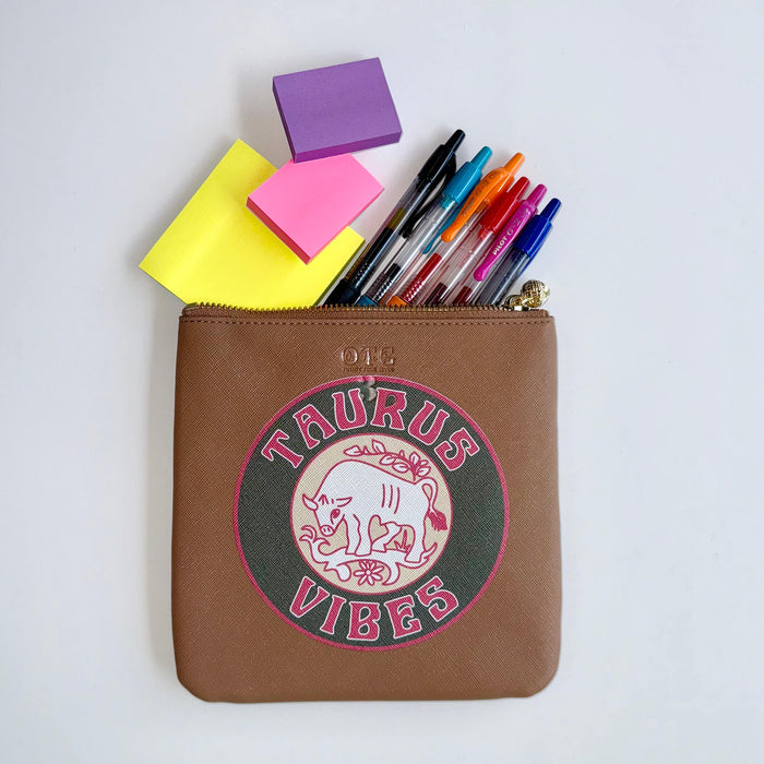 #3 Tan Taurus Pouch
