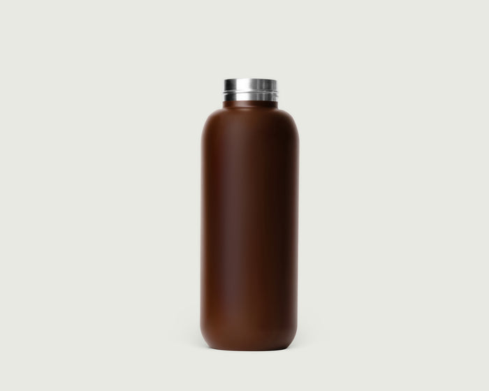 Ganache::32oz Bottle Sunnies Flask Tumbler brown front