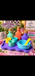 3D Printed Kids Potion Play Set