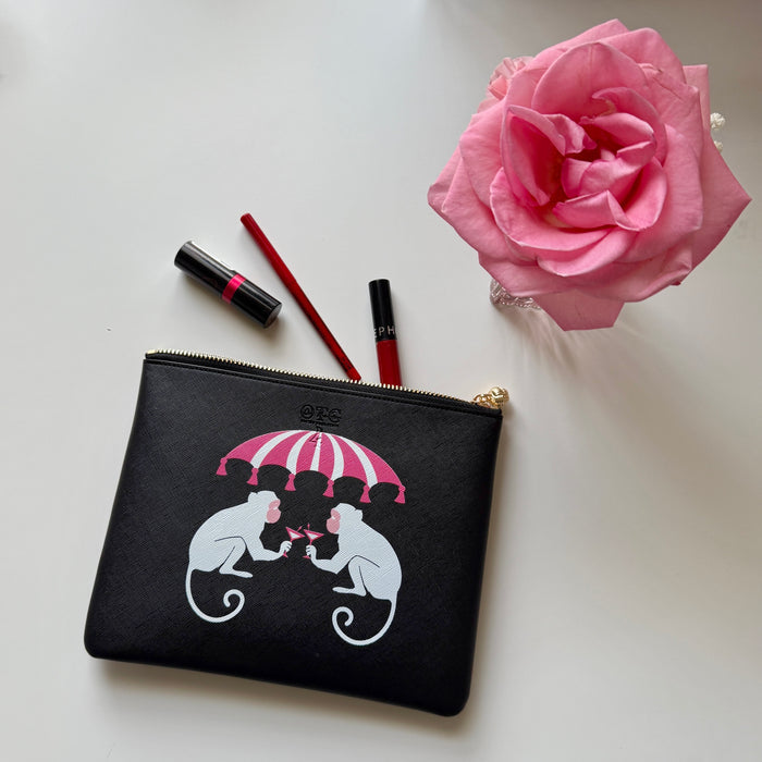 #4 Black Monkey Pouch