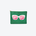 #4 Green Off Duty Pouch, front view
