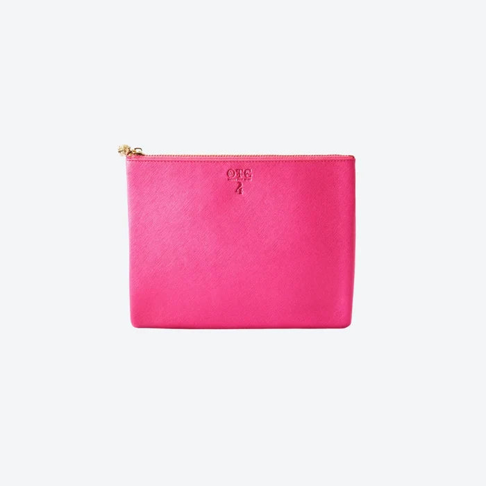 #4 Hot Pink Pouch, front view