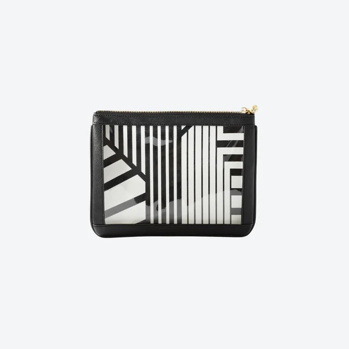 #4 Nudie Black Pouch, front view