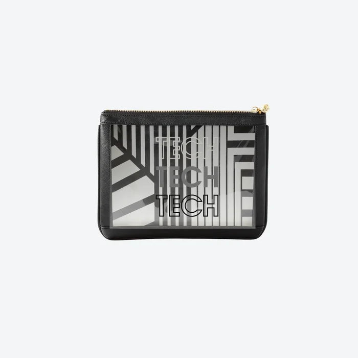 #4 Nudie Black Tech Pouch, front view