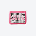 #4 Nudie Hot Pink Anti Social Pouch, front view