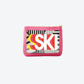 #4 Nudie Hot Pink Ski Pouch, front view
