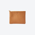 #4 Tan Pouch, front view