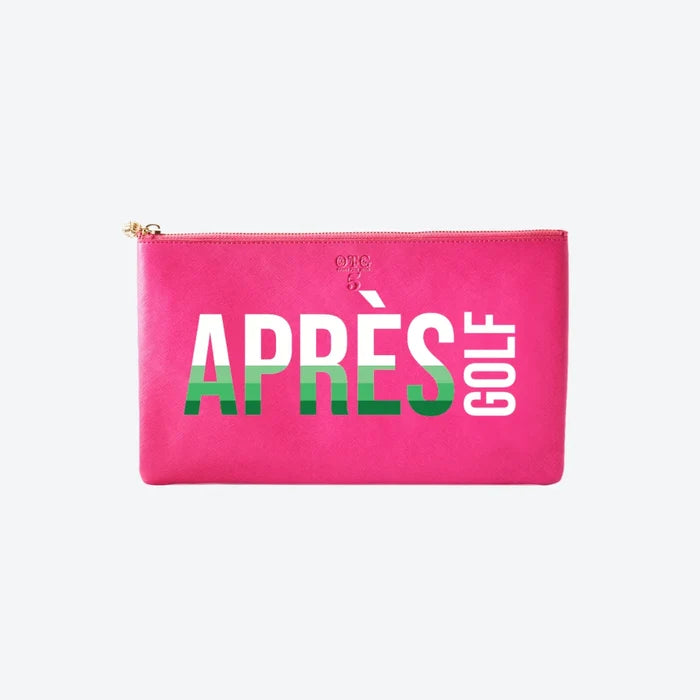 #5 Hot Pink Apres Golf Clutch