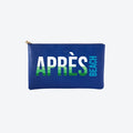 #5 Navy Après Beach Clutch, front view