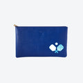 #5 Pickle Navy Clutch, front view