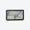 #5 Nudie Black Clutch, front view
