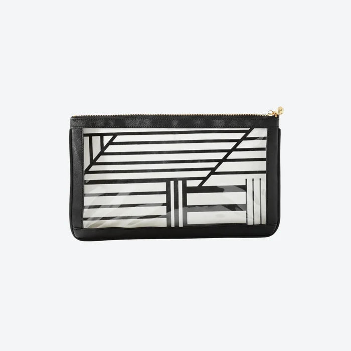 #5 Nudie Black Clutch, front view