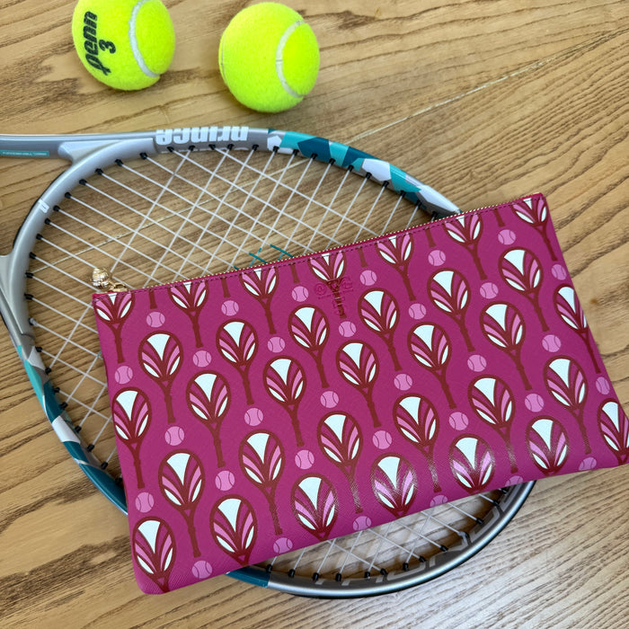 #5 Rose Racquet Clutch