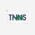 #5 TNNS White Clutch, front view