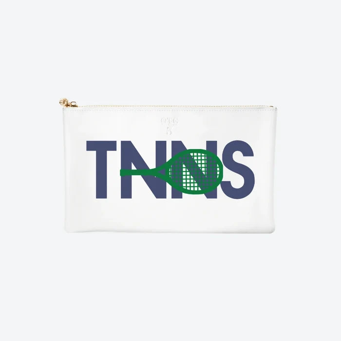 #5 TNNS White Clutch, front view