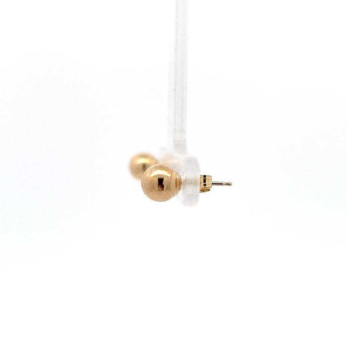 6mm Polished Ball Stud Earrings