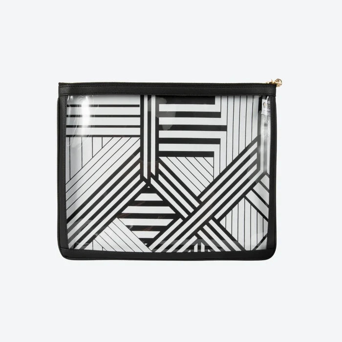 #8 Nudie Black Pouch, front view