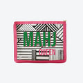 #8 Nudie Hot Pink Mahjong Pouch, front view
