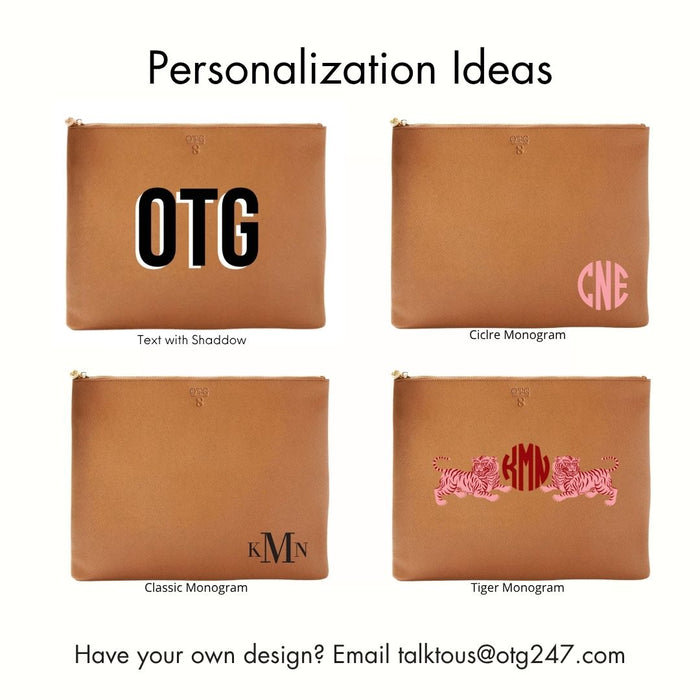 #8 Tan Pouch