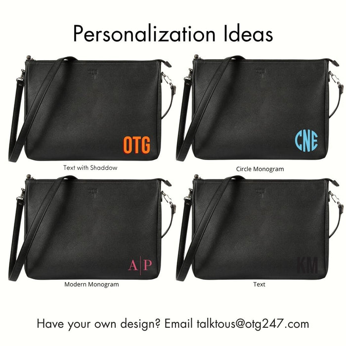 #9 JW Blackout Padded Crossbody Techie