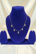 #LC1320 Paisley Drop Mugappu Chain Set