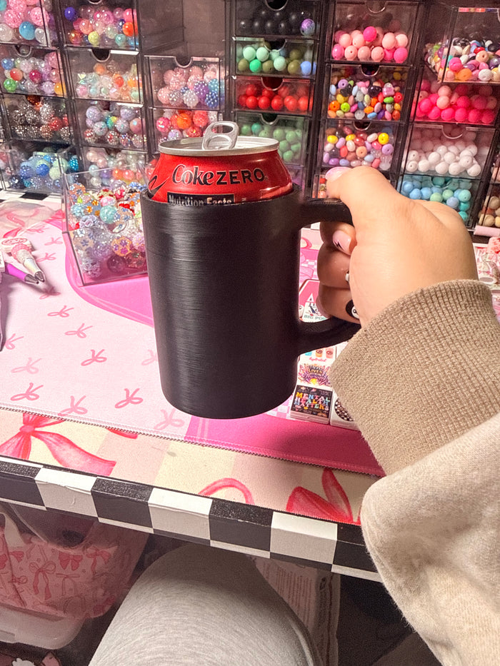 Soda can holder with Handle
