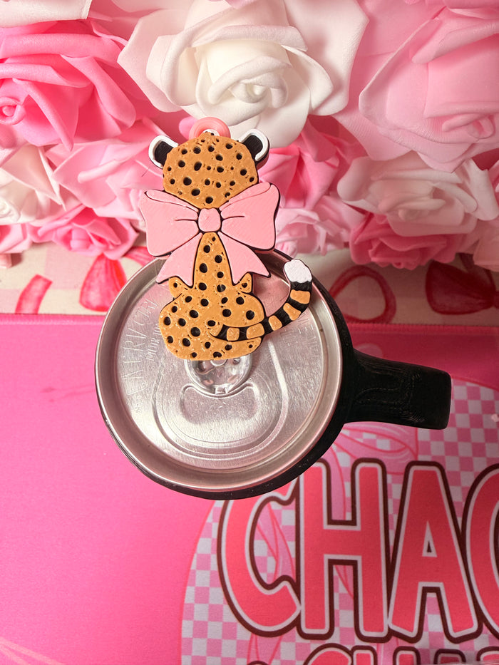 Cheetah with bow  Can Tab Opener