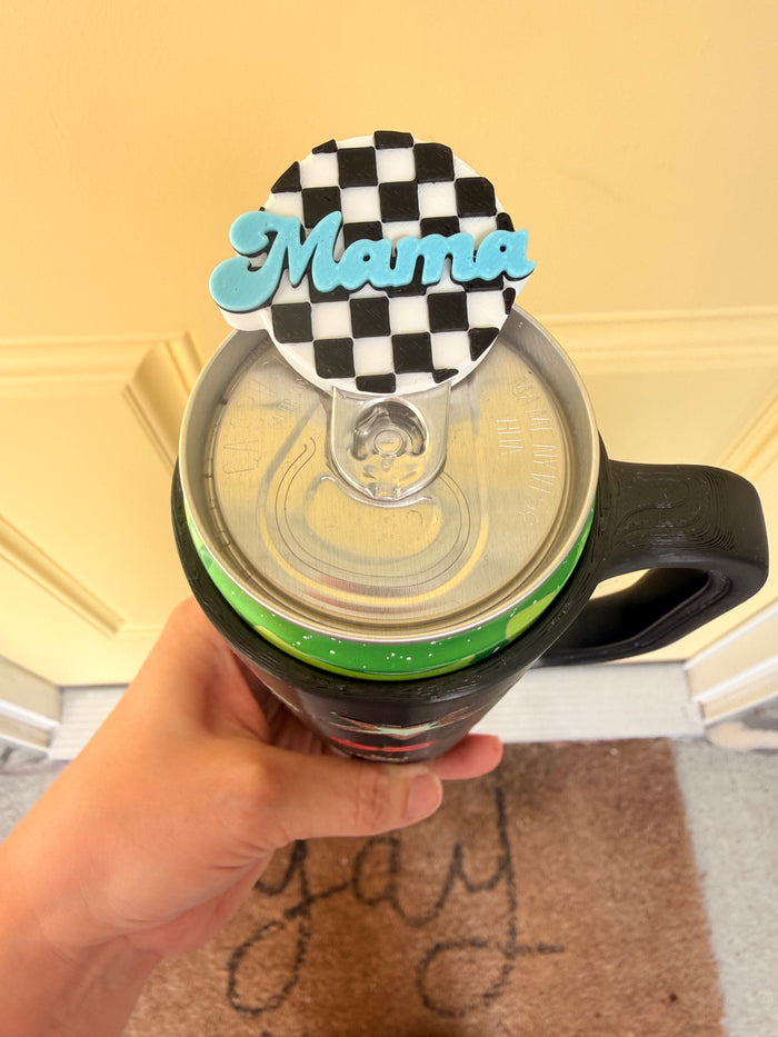 Checkered Mama Can Tab Opener