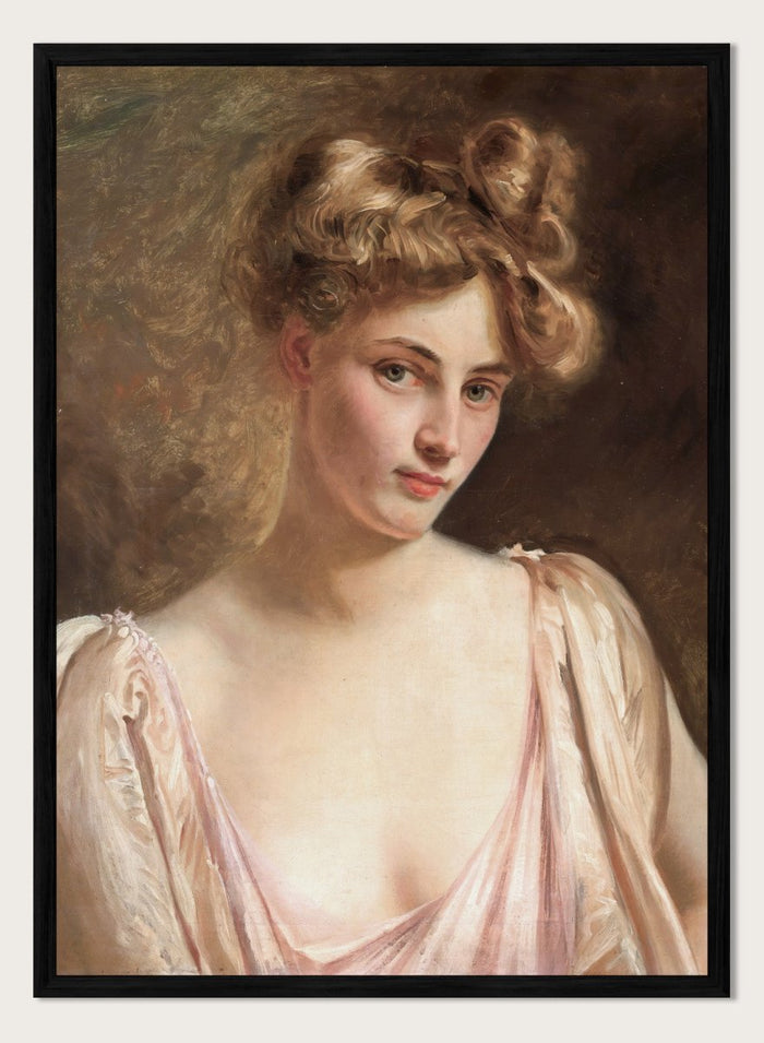 "A Blonde Beauty" Art Print_Sugar & Canvas_Gustave Jean Jacquet