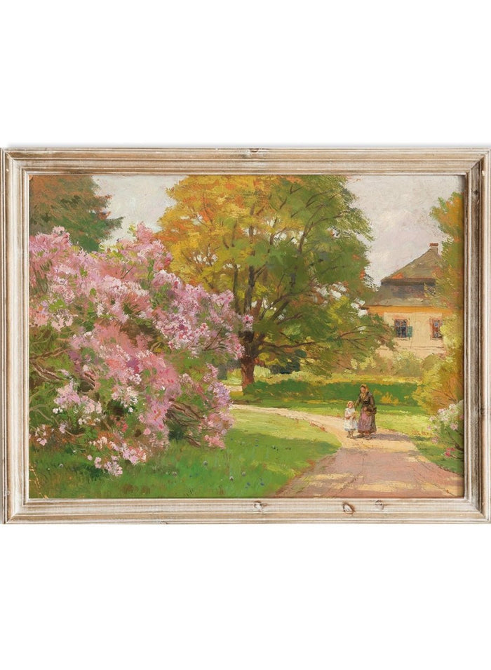 "A Blossoming Bush" Art Print_Sugar & Canvas_Hugo Darnaut