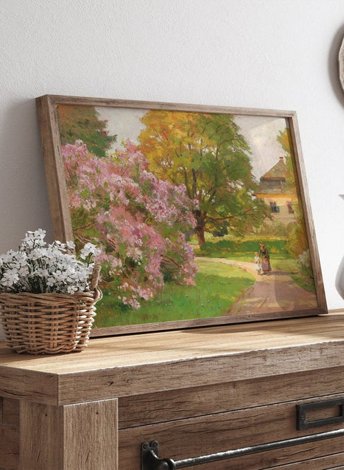 "A Blossoming Bush" Art Print_Sugar & Canvas_Hugo Darnaut
