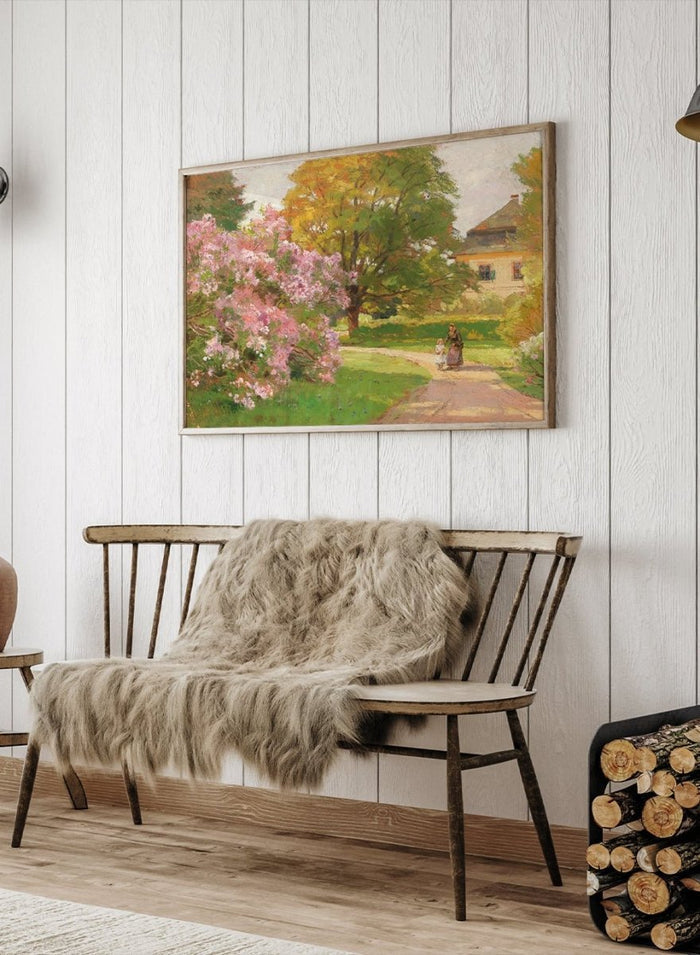 "A Blossoming Bush" Art Print_Sugar & Canvas_Hugo Darnaut