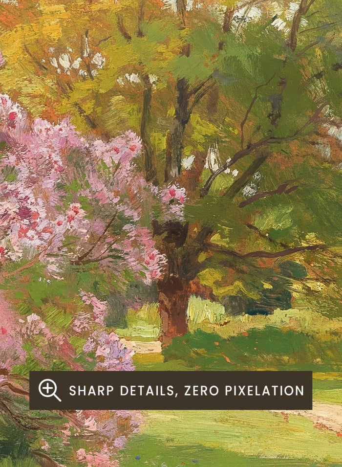 "A Blossoming Bush" Art Print_Sugar & Canvas_Hugo Darnaut