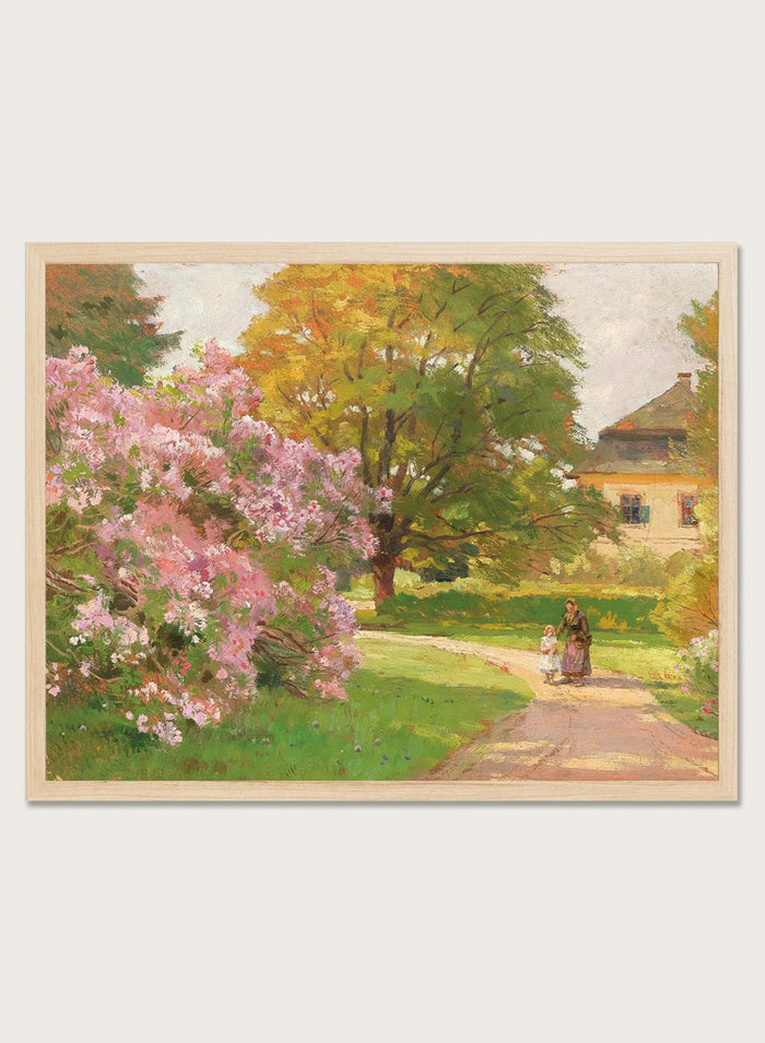 "A Blossoming Bush" Art Print_Sugar & Canvas_Hugo Darnaut
